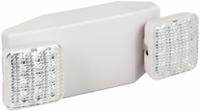 Emergency Light: LED, Damp Location Rated, 0.79 W Lamp Watt, 120/277V AC, 1.8 W Emergency Watt (MPN CU2SQ). Key specifications — Environmental Rating: Damp Location Rated; Sub-brand: tradeSELECT; Remote Capable: No; Adjustable Lamp Heads: Yes; Brand: COMPASS; Standards: NFPA70; Series: CU2SQ; Features: Quick Installation.