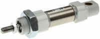 SMC Round Body Cylinder: 16 mm Bore, 50 mm Stroke, Non-Repairable, Stainless Steel, Rubber Cushion (MPN C85N16-50). Key specifications — attr1122958: Rotating Rod; attr942235: Stainless Steel; attr942202: SMC; attr942209: Aluminum; attr942227: Nose; attr942243: C85.