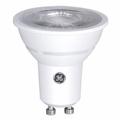 GE LAMPS LED Bulb A19: LED, MR16, 2-Pin (GU10), 5.5 W Watt, 50 W Incandescent Watt Equivalency (MPN LED5D/GU10W830/35-6PK). Key specifications — Bulb Finish: Frosted; Color Temperature: 3000K; Shatter-Resistant: No; Brand: GE LAMPS; Voltage: 120V AC; Bulb Shape: MR16.