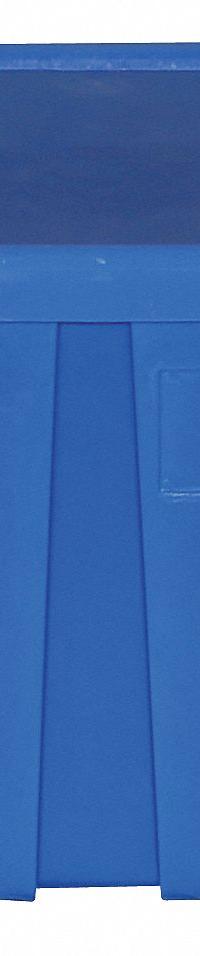 MEESE INC Bulk Container: 27.5 cu ft, 45 in x 45 in x 33 in, Lid Included, 2-Way Entry, Square, Blue (MPN P291-ROY). Key specifications — Brand: MEESE INC; Stackable: Stacking Capable; Shape: Square; Runner Location: None; Fork Entry: 2-Way Entry; Container Wall Type: Solid; Mobility: Stationary; Collapsible: Rigid.