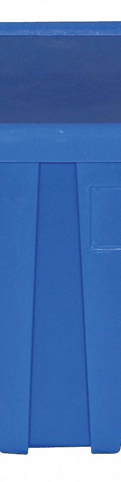 MEESE INC Bulk Container: 27.5 cu ft, 45 in x 45 in x 33 in, Lid Included, 2-Way Entry, Square, Blue (MPN P291-ROY). Key specifications — Brand: MEESE INC; Stackable: Stacking Capable; Shape: Square; Runner Location: None; Fork Entry: 2-Way Entry; Container Wall Type: Solid; Mobility: Stationary; Collapsible: Rigid.