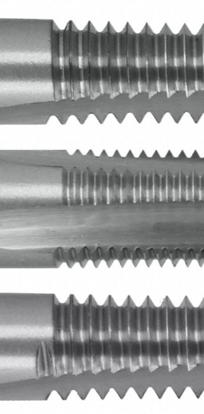 APPROVED VENDOR Straight Flute Tap: M12x1.5 Metric - Three-Piece Hand Tap Sets