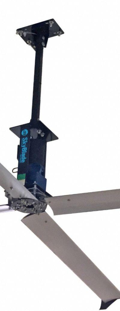 SKYBLADE Ceiling Fan: 82,063 cfm Airflow - Industrial HVLS Ceiling Fans