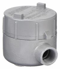 Conduit Outlet Body: Iron, GE, 1 1/4 in Trade Size, LB Body, 42 cu in Body Capacity (MPN GESLBT-4M). Key specifications — Series: For Standard Body; Compatible Conduit Trade Size: 1-1/4 in; Thread Gender: Female; Hub Style: Threaded; Cover Included: Yes; Body Style: LB; Connection Type: Threaded; Back Type: Flat.