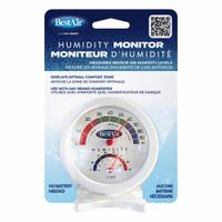 BestAir Humidistat Humidity Monitor - Hygrometer: Onboard Control, 394WU5, HG050-PDQ-4. Key specifications — Compatible Grainger Part Number: 394WU5; Compatible Manufacturer Model Number: HG050-PDQ-4; Product Type: Onboard Control; Brand: BESTAIR.
