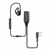 EARPHONE CONNECTION Earpiece: Fits Kenwood, Earbud, Push To Talk, Black, 1 Wires, Shirt/Lapel Mic (MPN EP1301 M1). Key specifications — Connector Type: Two Pin; Compatible Radio Series: NX-340U; Push To Talk: Yes; Manufacturer Part Number: EP1301 M1; Brand: EARPHONE CONNECTION.