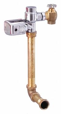 ZURN Automatic Flush Valve: AquaVantage®, 1.28 gpf Gallons per Flush, Battery, 14 in Rough-In, Back (MPN ZER6152AV-HET-11L). Key specifications — Spud Location: Back; Brand: ZURN.