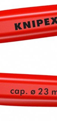 KNIPEX StepCut XL Cable Shear: Plastic Handle, Straight, 9 in Overall Lg, For 4/0 AWG Max Wire Thick (MPN 95 11 225). Key specifications — attr324789: KNIPEX; attr308384: Straight; attr308389: Plastic; attr308391: 4/0 AWG.