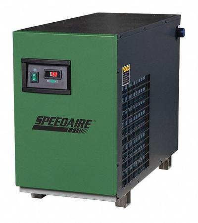 SPEEDAIRE Refrigerated Air Dryer: ISO Class 5, 75 cfm, 115V AC, 1 in NPT, 38°F Dew Point - Non-Cycling Refrigerated Compressed Air Dryers
