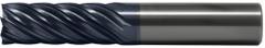 CLEVELAND Square End Mill: Carbide, AP/MAX Coated, 7 Flute, 1/2" Mill Dia, 5/8" LOC, 2-1/2" OAL (MPN C76372)