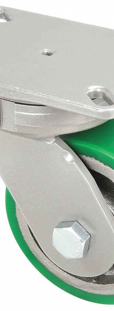 HAMILTON Plate Caster: Swivel - Heavy-Duty General-Purpose Kingpinless Plate Casters