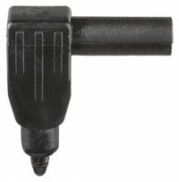 Banana Plug: CAT III 1000V, 1 1/4 in Lg, Brass, Lucel, 1,000 V Max Volt, 20 A Max Current, Black (MPN 6729-0). Key specifications — Contact Material: Brass; Body Material: Beryllium Copper; Brand: POMONA; Color: Black; Safety Rating: CAT III 1000V.