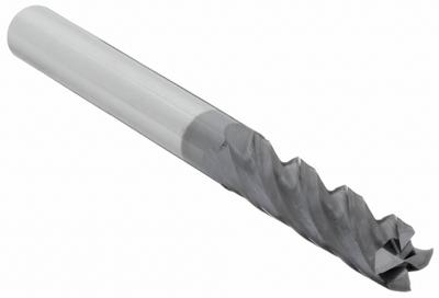APPROVED VENDOR Square End Mill: Carbide, AlTiN Coated, 4 Flute, 5/16" Mill Dia, 1-1/8" LOC - General Purpose Carbide Square End Mills