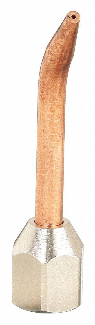SMITH EQUIPMENT Little Torch Tip: Size 4, For Use With All Fuel Gases - Precision Brazing & Soldering Tips
