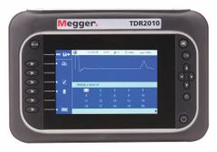 MEGGER Time Domain Reflectometer: Dual Channel Time Domain Reflectometers, CAT III 300V/CAT IV 150V (MPN TDR2010). Key specifications — Data Logger: Yes; Testing Functions: Cable Speed Qualification; Brand: MEGGER; Display Screen Type: LCD; IP Rating: IP54; Includes: Leads.
