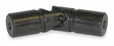 LOVEJOY Universal Joint: Carbon Steel, D-7, Solid, 3 1/2 in Overall Lg, 1 1/8 in Outside Dia - General Purpose Universal Joints for Machining