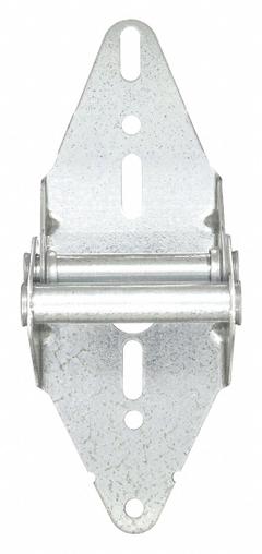 AMERICAN GARAGE DOOR SUPPLY Garage Door Hinge: Steel, 7 1/4 in Leaf Ht, 2 13/16 in Leaf Wd, 2 PK (MPN H414). Key specifications — Hinge Number: #4; Brand: AMERICAN GARAGE DOOR SUPPLY; Corner Type: Rounded.