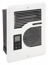 CADET Recessed Electric Wall-Mount Heater: 1000 W/1500 W/1600 W, 120/208/240V AC, Single/Three Phase (MPN CEC163TW). Key specifications — Grille Color: White; Programming Capability: Non-Programmable; Wattage Output: 1000 W/1500 W/1600 W; Voltage, Phase: 120/208/240V AC, 1 or 3-phase; Rough-In Dimensions - H x W x D: 10-1/8 in x 8 in x 4 in; Nominal Voltage - HVAC: 120V AC; Brand: CADET; Phase: Three.