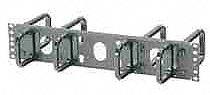 PANDUIT Dual Side Horizontal Ring Manager: Horizontal, 2 U, Dual Side Sides, 8 5/8 in Overall Dp (MPN CMPH2). Key specifications — Color: Black; Orientation: Horizontal; Brand: PANDUIT; Material: Steel; Number of Sides: Dual Side.