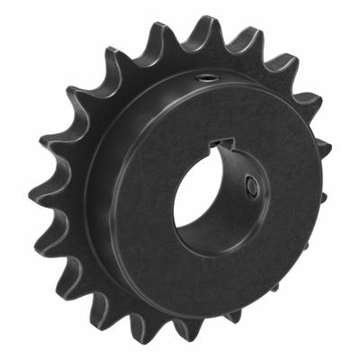 TSUBAKI Single Strand Sprocket: 60, For 3/4 in Chain Pitch, 1 1/2 in Bore Dia, 19 Teeth - Size 60 Fixed-Bore Roller Chain Sprockets