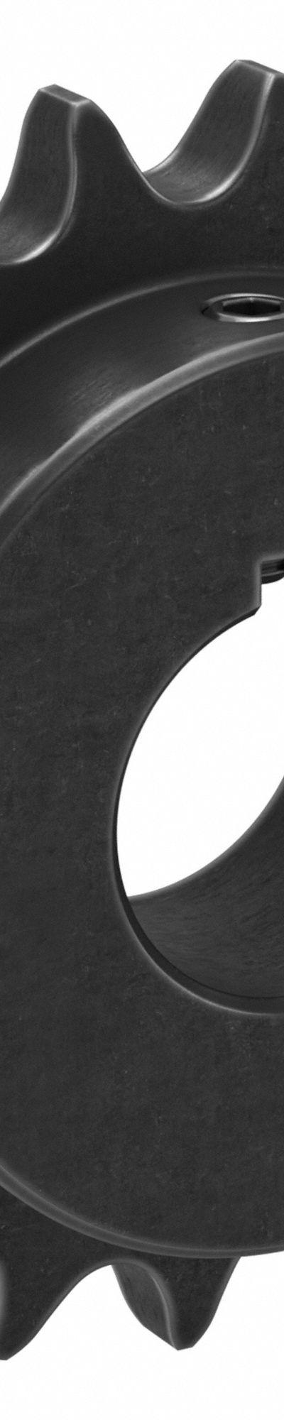 TSUBAKI Single Strand Sprocket: 60 - Size 60 Fixed-Bore Roller Chain Sprockets