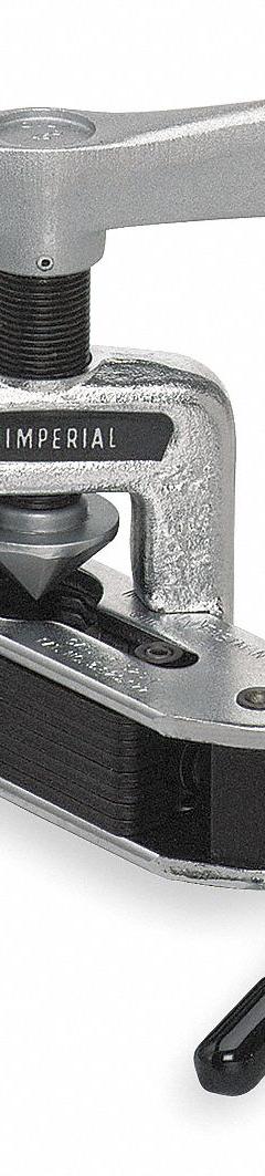 IMPERIAL Flaring Tool: Single 45 Degree, For 1/2 in_1/4 in_3/8 in_3/16 in_5/8 in_5/16 in Tube Size (MPN 525-F). Key specifications — attr511227: Flaring Tool; attr514815: Aluminum; attr447992: 525-F; attr447995: IMPERIAL.