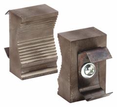 WILTON Replacement Pipe Jaws: Steel, For 3 1/2 in Vise Jaw Wd, Screws, Works with 4LT65, 28825 (MPN 2908050). Key specifications — attr865132: Screws; attr865131: 1 set of replacement jaw inserts with screws.; attr867042: 4LT65; attr867043: 28825; attr663946: WILTON; attr923123: Steel.