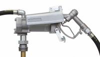DAYTON Electric Drum Pump: 12 V DC, 1/7 hp HP, 20 gpm Max. Flow Rate, Pump with Hose & Nozzle, 12 ft (MPN 12F725). Key specifications — Brand: DAYTON; Meter: Not Included.