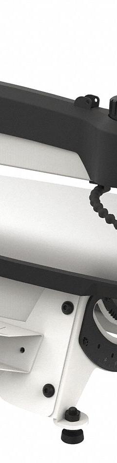 JET Scroll Saw: 1.3 A Current, 22 in Throat Dp, 6 ft Cord Lg, 60 Hz, Three-Prong, Corded, 120V AC (MPN JWSS-22B)