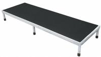 COTTERMAN Work Platform: 8 in Platform Ht - Max, 24 in Platform Wd, 60 in Platform Dp, Aluminum (MPN 1AAWP2460A8 A5-8 B1 P6). Key specifications — Brand: COTTERMAN; Color: Silver; Tread Type: Antifatigue Mat.