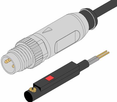 SMC Inline Reed Auto Switch: D-A93MAPC, Inline Reed Auto Switch, M8-3Pin, IP67 - Reed Switch Pneumatic Position Sensors