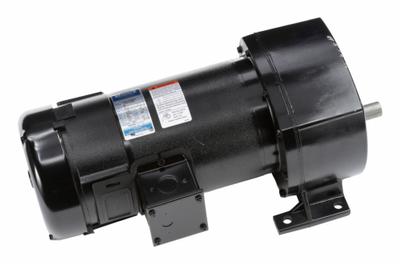LEESON Parallel Shaft Gearmotors: Parallel, 90V DC, TEFC, 42 RPM, 705 in-lb Max Torque - Parallel Shaft DC Gearmotors