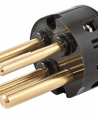HUBBELL Replacement Insert: Male - Pin & Sleeve Interiors