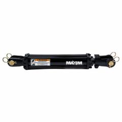 MAXIM Hydraulic Cylinder: 3 1/2 in Bore Dia., 16 in Stroke Lg, 1/2 in NPT Port Size, Double Acting (MPN 218354). Key specifications — attr98892: MAXIM; attr95592: Double Acting; attr1382128: 1/2 in NPT.