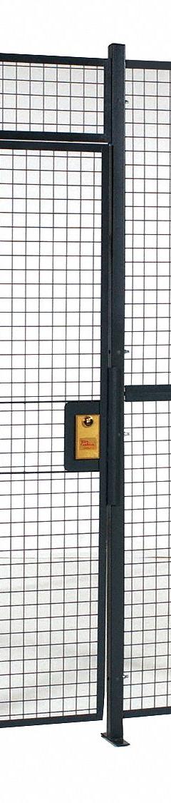 RAPIDWIRE Welded Partition Cage: 16 ft W x 16 ft D 8 ft H, Gray, 4 Sides, Powder-Coated (MPN 161648W). Key specifications — attr1283235: Yes; attr1283272: RAPIDWIRE; attr1283267: Welded; attr1283268: Complete Wire Security Cages; attr1283246: Keyed Different Cylinder; attr1283240: Out; attr1283243: Yes; attr1283254: No.