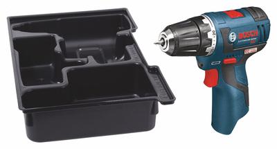 BOSCH Drill Kit: Compact, 3/8 in Chuck, 1,750 RPM Max., Brushless, Tool Only - Bosch Cordless Pistol-Grip Drills