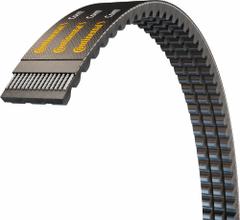 CONTINENTAL Banded Cogged V-Belt: 3/3VX500, 3 Ribs, 50 in Outside Lg, 3/8 in Top Wd, 5/16 in Thick (MPN 20040654). Key specifications — Belt Material: EPDM.
