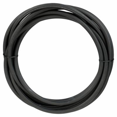 GATES Round Belt: Black, 9/16 in Dia, For 5 13/32 in Min Pulley Dia, 564 in Overall Lg - Endless Reinforced Solid-Core Rough Round Belts