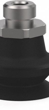 DE-STA-CO Vacuum Pad Assembly: G1/8 in, 20.07 mm Pad Dia, NBR, Black, 7.62 mm Pad Ht, 50A (MPN VC-B20N-18M). Key specifications — attr1019194: VC-B20N-18M; attr1019196: DE-STA-CO; attr1019197: 50A.