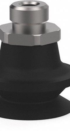 DE-STA-CO Vacuum Pad Assembly: G1/8 in, 20.07 mm Pad Dia, NBR, Black, 7.62 mm Pad Ht, 50A (MPN VC-B20N-18M). Key specifications — attr1019194: VC-B20N-18M; attr1019196: DE-STA-CO; attr1019197: 50A.