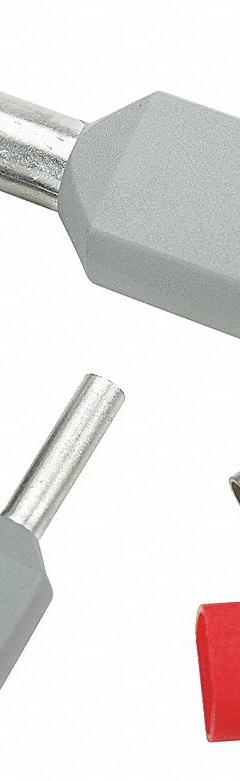 PANDUIT Wire Ferrule: 10 AWG Max Wire Size, Holds 2 Wire, Yellow, Polypropylene, 0.19 in Ferrule Dia (MPN FTD82-14-C). Key specifications — Brand: PANDUIT.