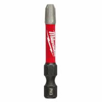 MILWAUKEE Power Bit: Power Bit, Imperial, PH3 Bit Industry Size, #3 Bit Size, Std, Hex, 25 PK (MPN 48-32-4163). Key specifications — attr1119695: MILWAUKEE; attr1119703: Alloy Steel; attr1119710: Standard; attr1119708: Hex; attr1202404: #3.