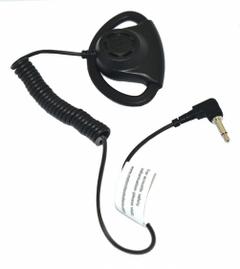 MOTOROLA Listen-Only Earpiece: Fits Motorola, D-Ring, Black, 3.5 mm Std (MPN PMLN7396A). Key specifications — Connector Type: 3.5 mm Standard; Compatible Radio Series: XPR 3000e; Push To Talk: No; Manufacturer Part Number: PMLN7396A; Brand: MOTOROLA.