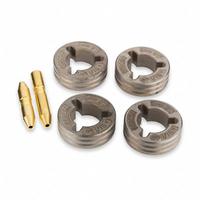 MILLER ELECTRIC Drive Roll Kit: 4-Roll, 1/16 in, V-Groove, 50 Series (MPN 046784). Key specifications — For Welder Series: Millermatic 350P; For Wire Feeder Series: R-115; For Wire Type: Solid; Brand: MILLER ELECTRIC; Manufacturer Part Number: 046784.