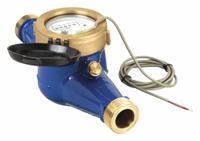 PULSAFEEDER Mechanical Flowmeter: Water Meter, Water, Brass, 1 in NPT, 1 in Connection Size, NPT (MPN MTR304-G). Key specifications — Brand: PULSAFEEDER; Display Type: Analog; Seal Material: Natural Rubber; Unit Of Measure: Gallons; Accuracy: +/-1.5%; Max. Voltage: 24V DC; Mounting Orientation: Universal.