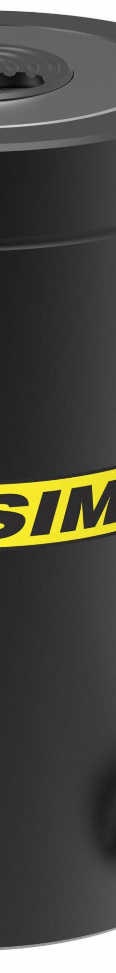 SIMPLEX Lock Nut Hydraulic Ram: 105 ton Nominal Capacity, 6 in Nominal Stroke Lg, 20.57 sq in, RCL (MPN RCL1006). Key specifications — attr1108313: RCL; attr96792: 20.57 sq in; attr98878: SIMPLEX.