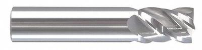 APPROVED VENDOR Square End Mill: Carbide, 4 Flute, 5/8" Mill Dia, 3/4" LOC, 3-1/2" OAL (MPN 284-000268) - Fast-Cutting Carbide Square End Mills