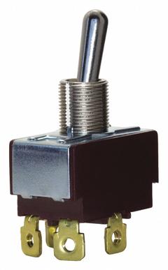 EATON Toggle Switch: 3 Position, 6 Connections, DPST, Screw Terminals Connection, 7500 Series (MPN 7564K6). Key specifications — AC Contact Rating: 10 A @ 250 V; Switch Function Configuration: On/None/On; Brand: EATON; Series: 7500; Horsepower: 3/4 hp.