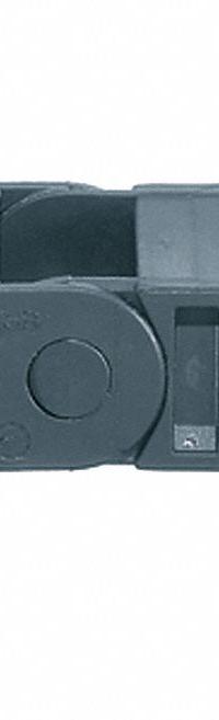 IGUS Mounting Bracket Set: Zipper, 1 Channels, 0.67 in Cavity Ht, 0.98 in Cavity Wd, Locking (MPN 1025-12PZ). Key specifications — Brand: IGUS; Crossbar Material: Igumid TE; Item: Mounting Bracket Set; Series: 15; Mounting Brackets Included: With Mounting Brackets; Outside Width: 1.4 in; Outside Height: 0.9 in; Mounting Bracket Type: Fixed End.