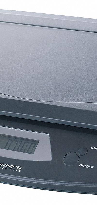 MEASURETEK Industrial Bench Scale: 8 1/8 in x 5 1/4 in - Compact Bench Scales